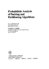 book Probabilistic analysis of packing and partitioning algorithms