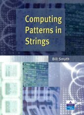 book Computing patterns in strings