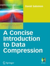 book A concise introduction to data compression