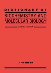 book Dictionary of Biochemistry and Molecular Biology