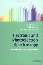 book Electronic and photoelectron spectroscopy: fundamentals and case studies