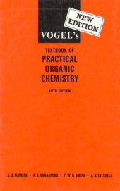 book Vogel's Textbook on practical organic chemistry