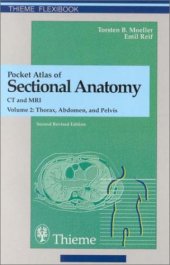 book Pocket atlas of sectional anatomy: computed tomography and magnetic resonance imaging