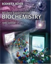 book Modern experimental biochemistry