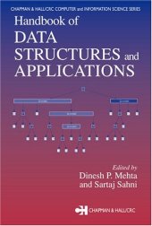 book Handbook of data structures and applications