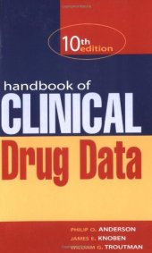book Handbook of Clinical Drug Data