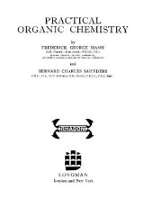 book Practical organic chemistry