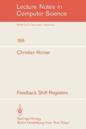 book Feedback Shift Registers