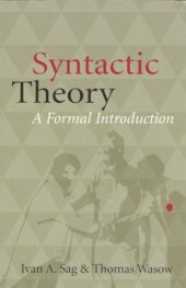 book Syntactic theory: a formal introduction