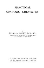 book Practical organic chemistry