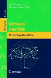 book Network Analysis: Methodological Foundations