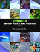 book Grzimek's Student Animal Life Resource - Cumulative Index