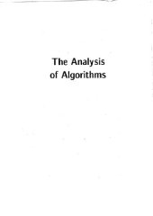 book The Analysis of Algorithms 