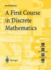 book A First Course in Discrete Mathematics