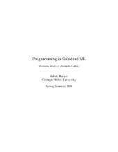 book Programming in Standard ML