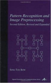 book Pattern Recognition and Image Preprocessing