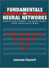 book Fundamentals of Neural Networks