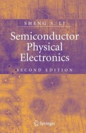 book Semiconductor physical electronics