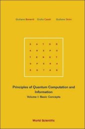 book Principles of quantum computation and information