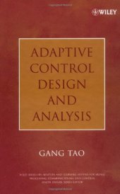 book Adaptive Control Design and Analysis