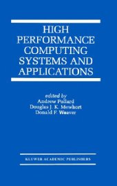 book High Performance Computing Systems and Applications