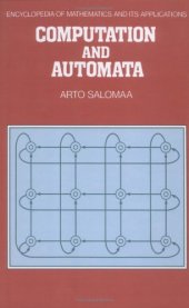 book Computation and automata