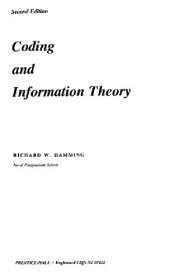 book Coding and information theory