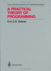 book A practical theory of programming