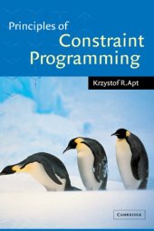 book Principles of constraint programming