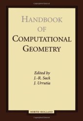 book Handbook of computational geometry