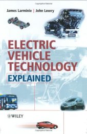 book Electric Vehicle Technology Explained