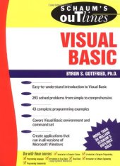 book Schaum's Outline of Visual Basic