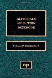 book Materials selection deskbook