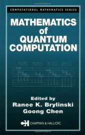 book Mathematics of quantum computation