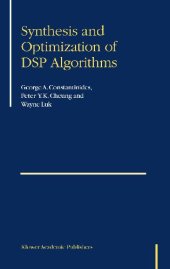 book Synthesis and optimization of DSP algorithms