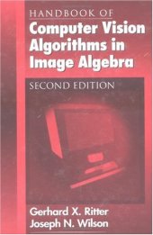 book Handbook of Computer Vision Algorithms in Image Algebra