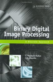 book Binary digital image processing: a discrete approach