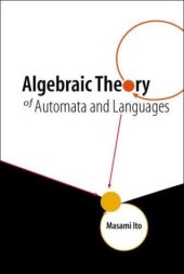 book Algebraic theory of automata and languages