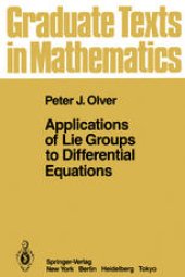 book Applications of Lie Groups to Differential Equations