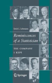 book Reminiscences of a statistician: The company I kept