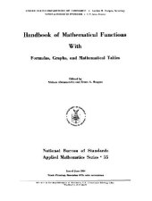 book Handbook of mathematical functions