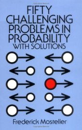 book Fifty Challenging Problems in Probability with Solutions