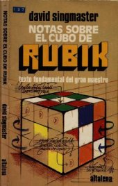 book Notas sobre el Cubo de Rubik