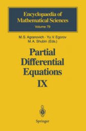 book Partial Differential Equations IX: Elliptic Boundary Value Problems