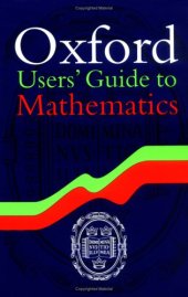 book Oxford User's Guide to Mathematics