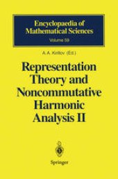 book Representation Theory and Noncommutative Harmonic Analysis II: Homogeneous Spaces, Representations and Special Functions