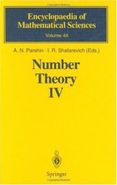 book Number Theory IV: Transcendental Numbers