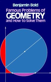 book Famous problems of geometry and how to solve them