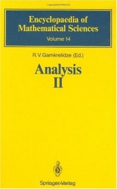 book Analysis II: Convex Analysis and Approximation Theory