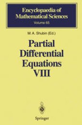 book Partial Differential Equations VIII: Overdetermined Systems Dissipative Singular Schrödinger Operator Index Theory